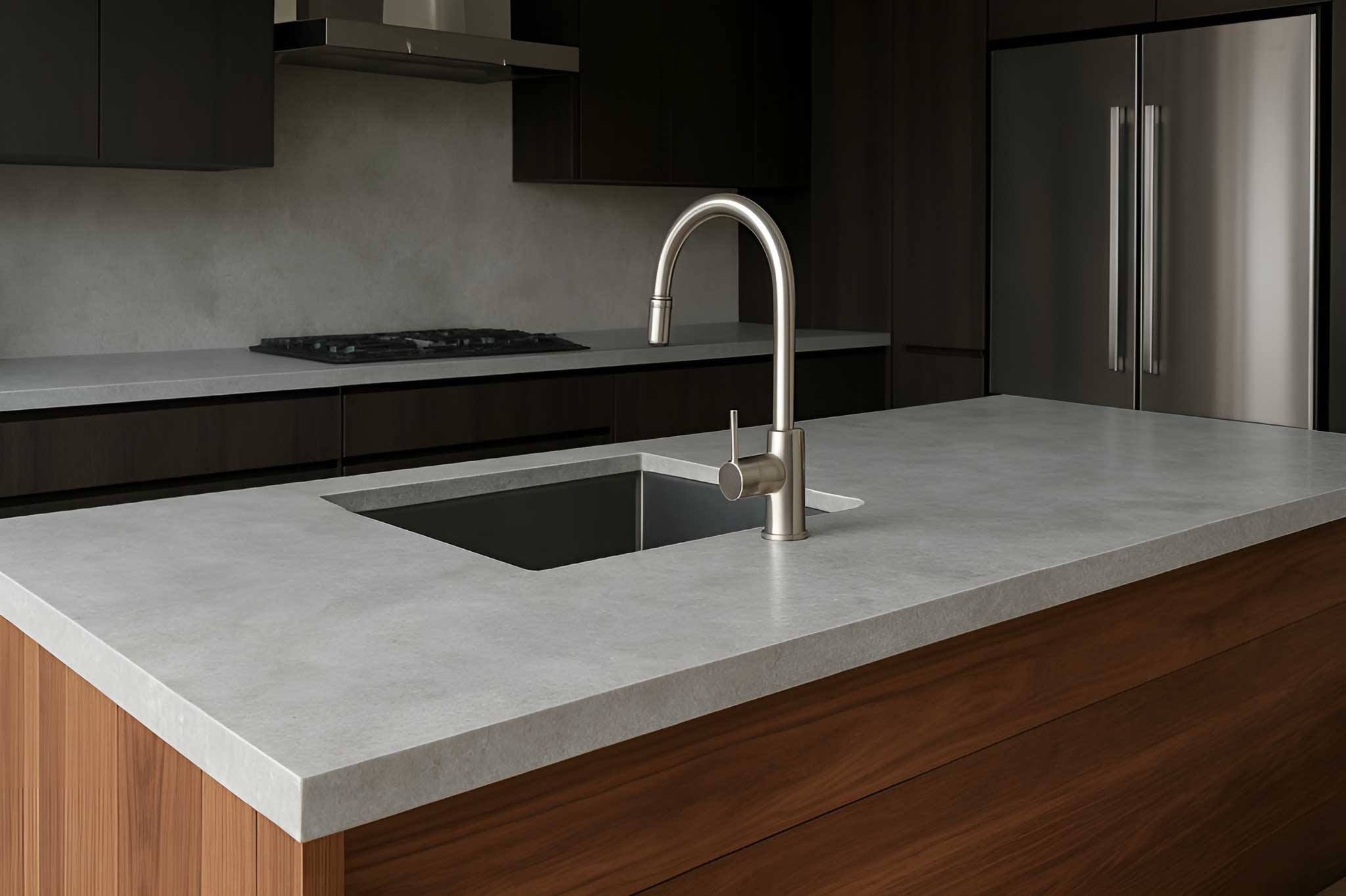 Indoor Concrete Countertop